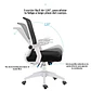 Silla de Oficina Ejecutiva Giratoria Minimalista Ajustable - Miniatura 12