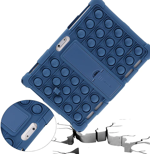 Funda Protectora Pop it para Tablet 10 Pulgadas Con Cordón