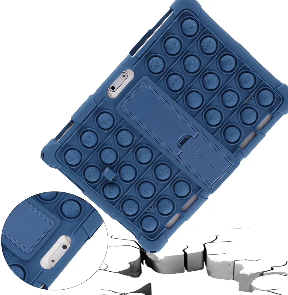 Funda Protectora Pop it para Tablet 10 Pulgadas Con Cordón 1
