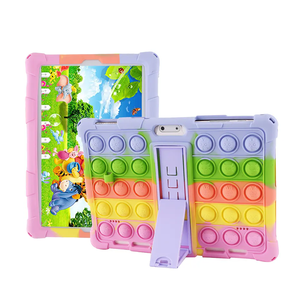 Funda Protectora Pop it para Tablet 10 Pulgadas Con Cordón 3