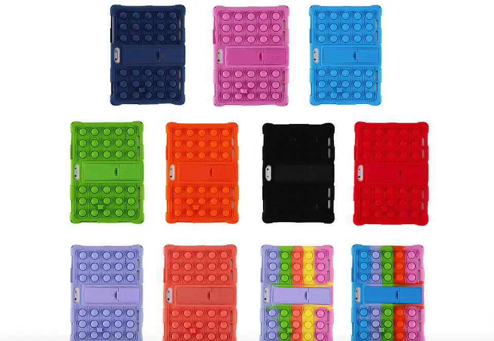 Funda Protectora Pop it para Tablet 10 Pulgadas Con Cordón 5