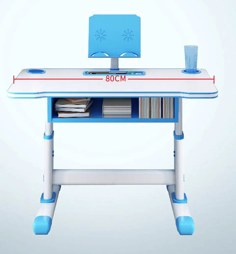 Juego De Mesa Y Silla Para Niños, Escritorio Ajustable 4