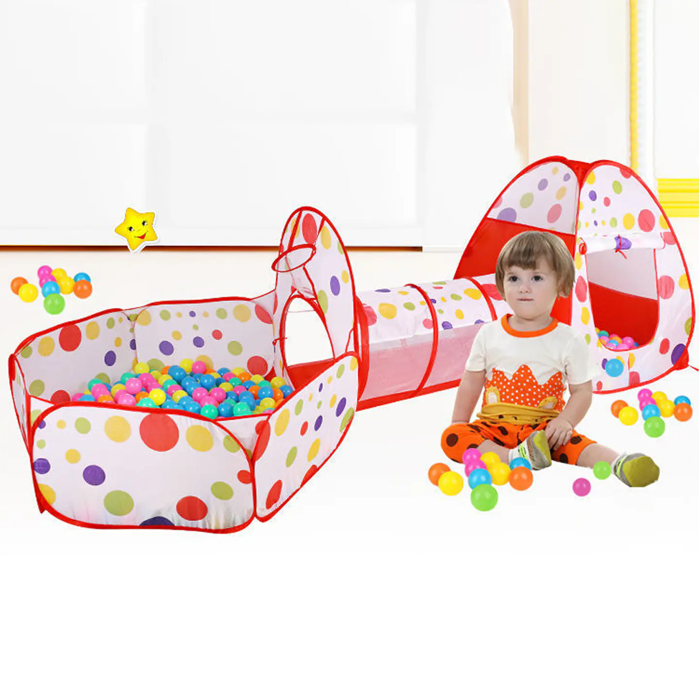 Miniparque Infantil, Túnel de Gateo y Piscina de Pelotas 3