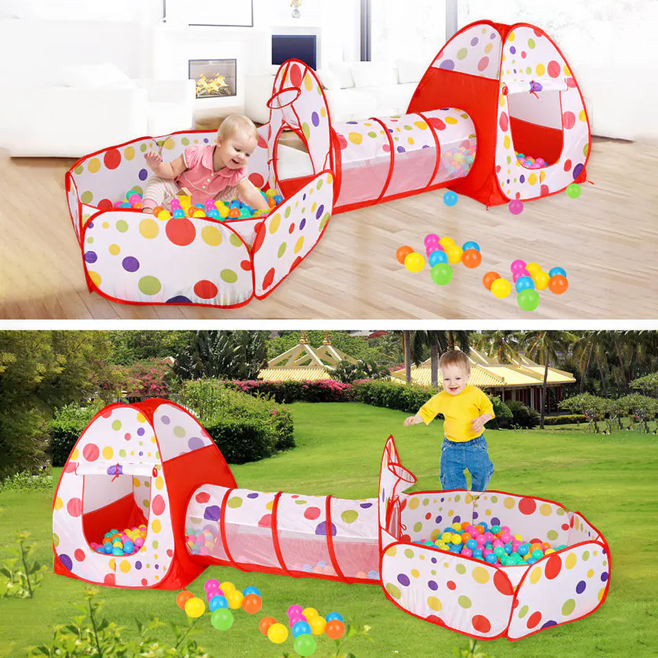Miniparque Infantil, Túnel de Gateo y Piscina de Pelotas 4