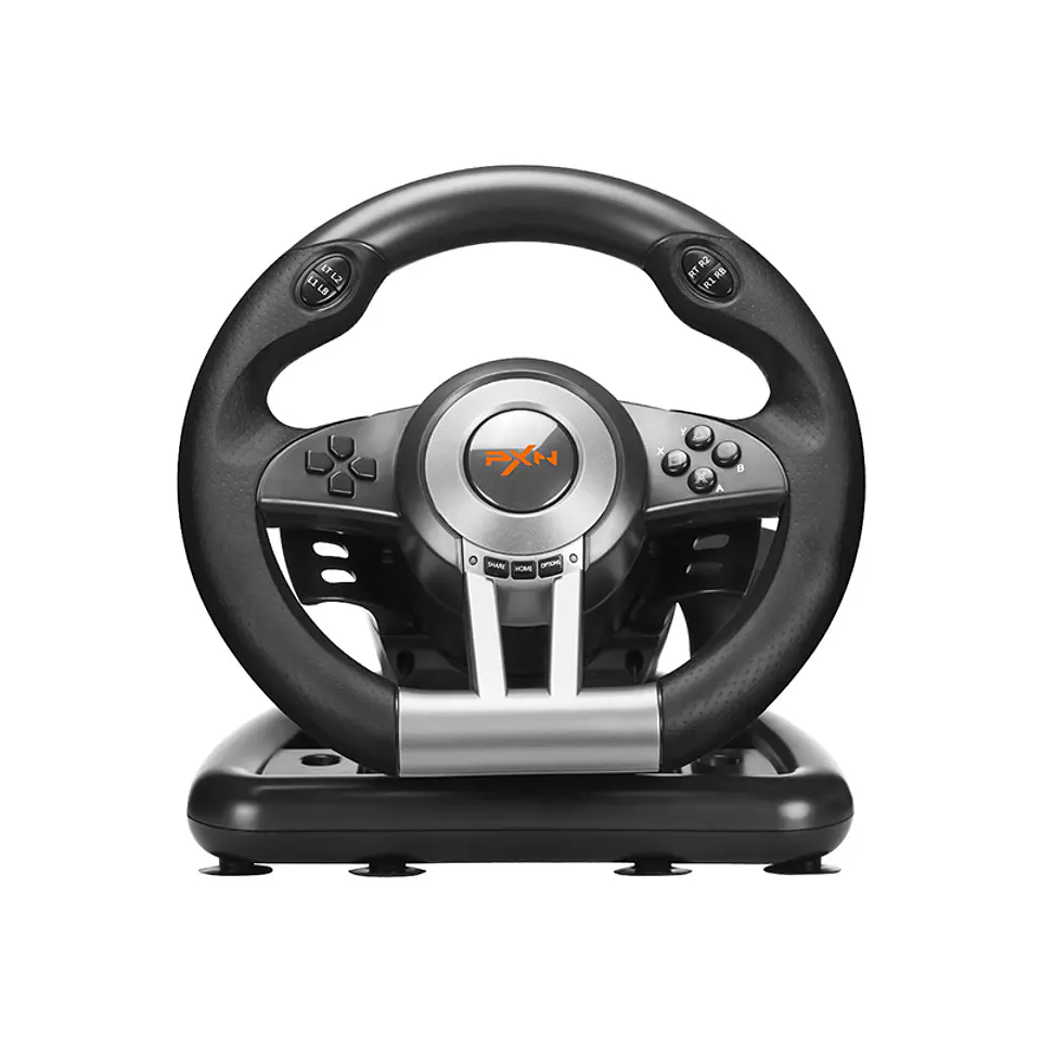 Volante De Juego v3 Pedales, Palanca Carreras Ps4 Xbox PC  7