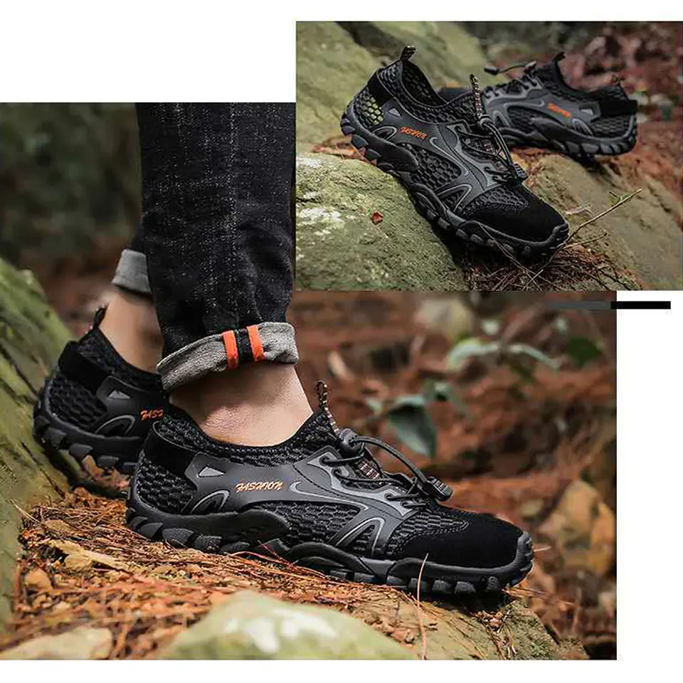 Zapatilla Zapato Deportivo Ligero Trekking Para Senderismo 4