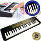 Piano Electrónico 37 Teclas Con Microfono Teclado Musical - Miniatura 3