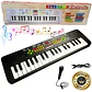 Piano Electrónico 37 Teclas Con Microfono Teclado Musical - Miniatura 1