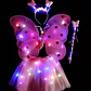 Disfraz De Mariposa Con Alas de Hada con Luces 4 piezas - Miniatura 2