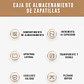 Pack 6 Mostradores Cajones Vitrina Zapatero Apilables - Miniatura 6