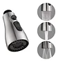 Adaptador De Grifo Anti Salpicaduras Filtro 3 Velocidades - Miniatura 1
