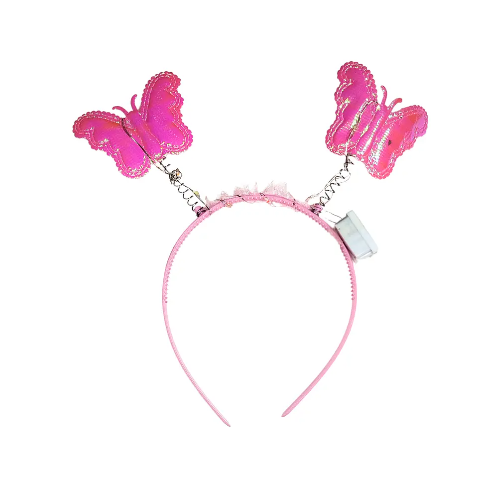 Disfraz De Mariposa Con Alas de Hada con Luces 4 piezas 3