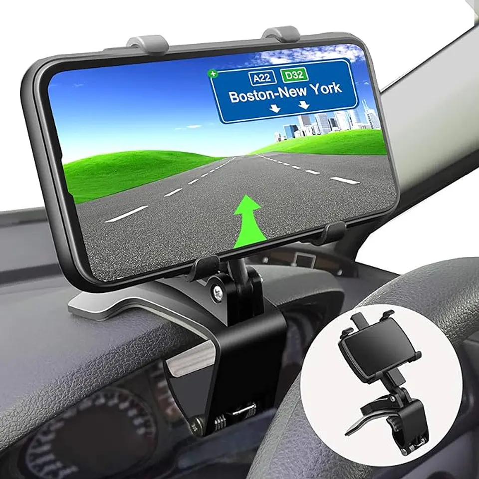 Soporte Porta Auto Clip Celular Universal Holder Coche 1