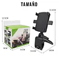 Soporte Porta Auto Clip Celular Universal Holder Coche - Miniatura 3