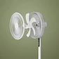 Ventilador De Pie Con Control Remoto 5 Aspas 220v - Miniatura 10