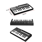 Teclado Midi 25 Teclas Controlador Musical Piano USB Crusec 8