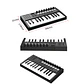 Teclado Midi 25 Teclas Controlador Musical Piano USB Crusec - Miniatura 8