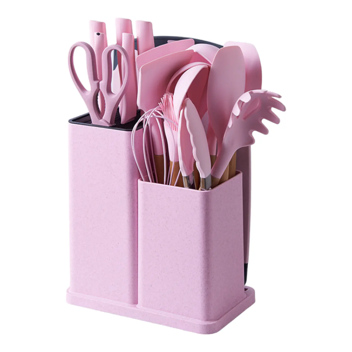 Juego Utensilios 19 Piezas Silicona Antiadherente de Cocina 8