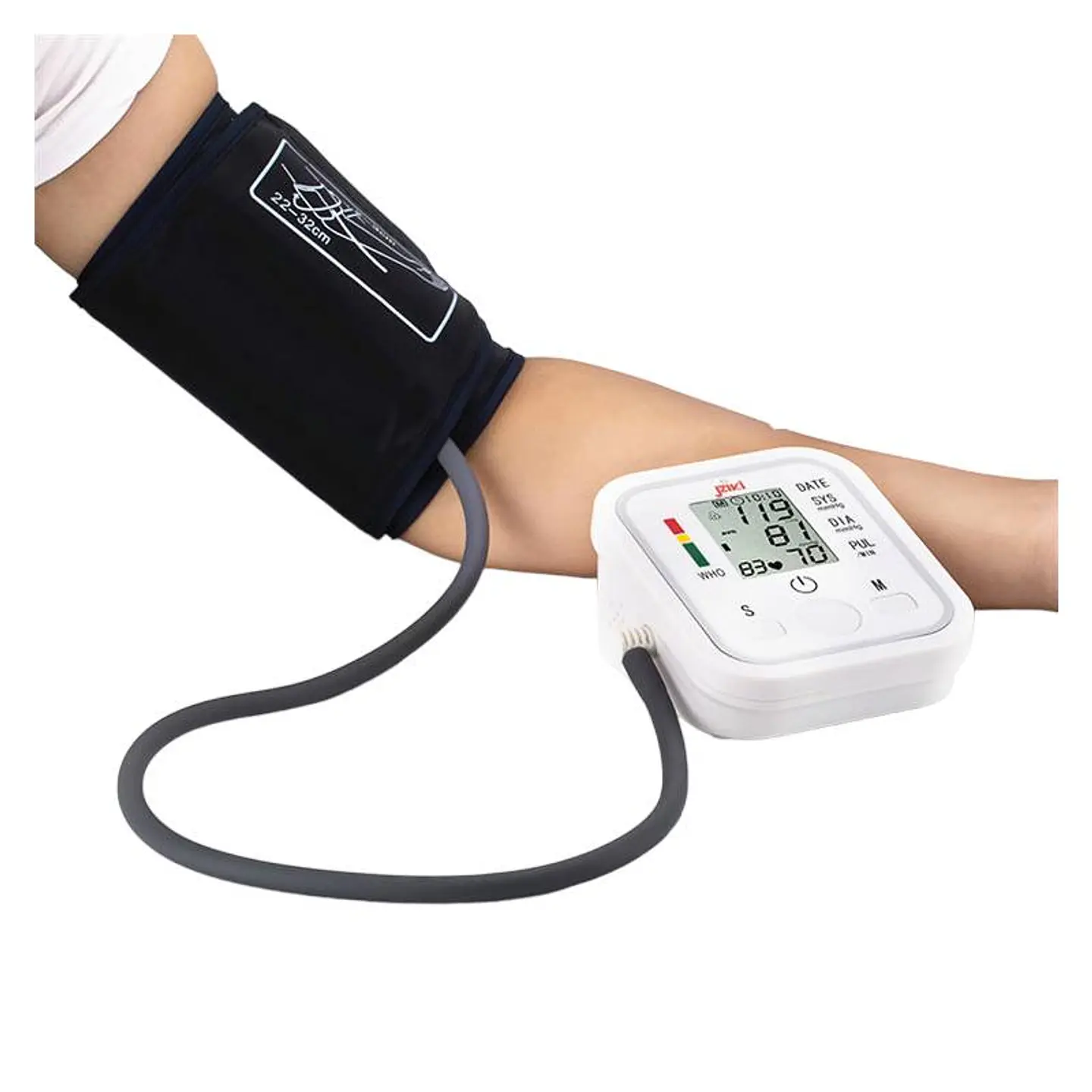 Toma Presión Tensiometro Digital Arterial De Brazo USB y Pilas  2