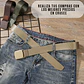 Cinturon Nylon De Seguridad Antirrobo Ajustable Táctico - Miniatura 2