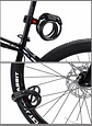 Candado Bicicleta Clave Seguridad De Bloqueo Antirrobo 120cm - Miniatura 2