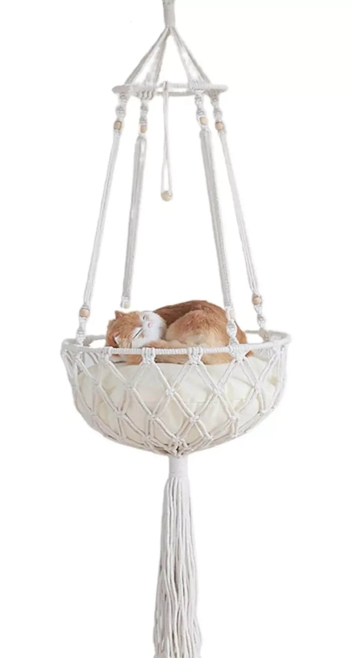 Hamaca Para Gatos con Cojin Cuna Colgante Perro Mascotas 2