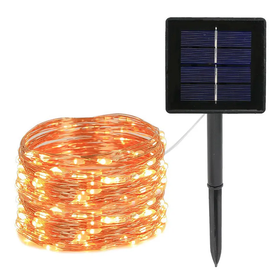 Luces Led Recargable Luz Solar Guirnalda impermeable 1