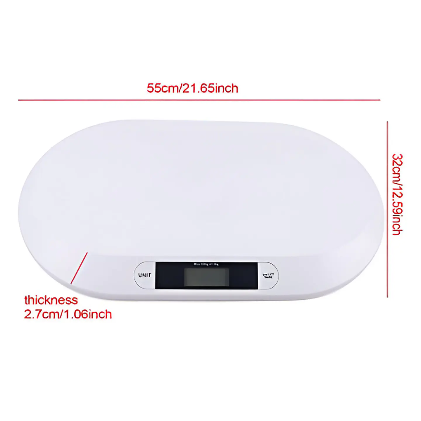 Balanza Electrónica Para bebes, Báscula Digital 20kg 4