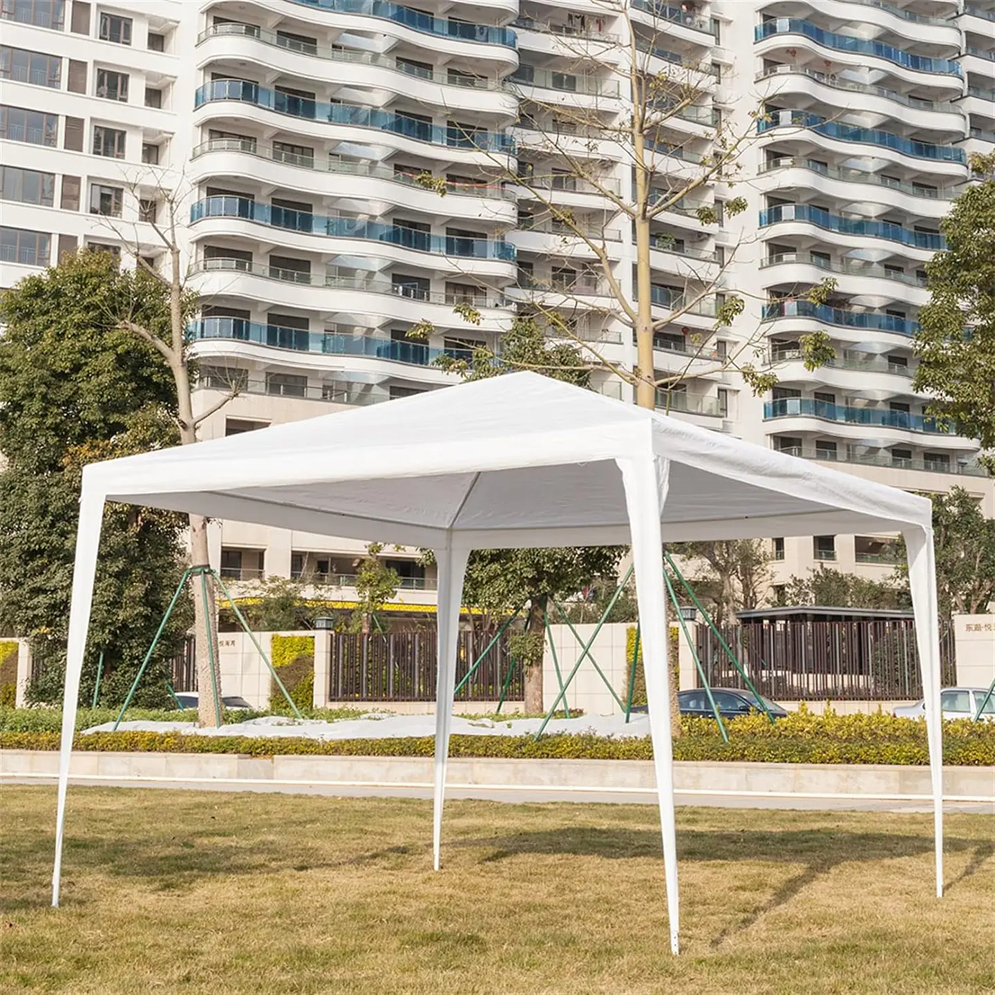 Techo Toldo Gazebo Desplegable 3 x 3mts Impermeable Parasol 2