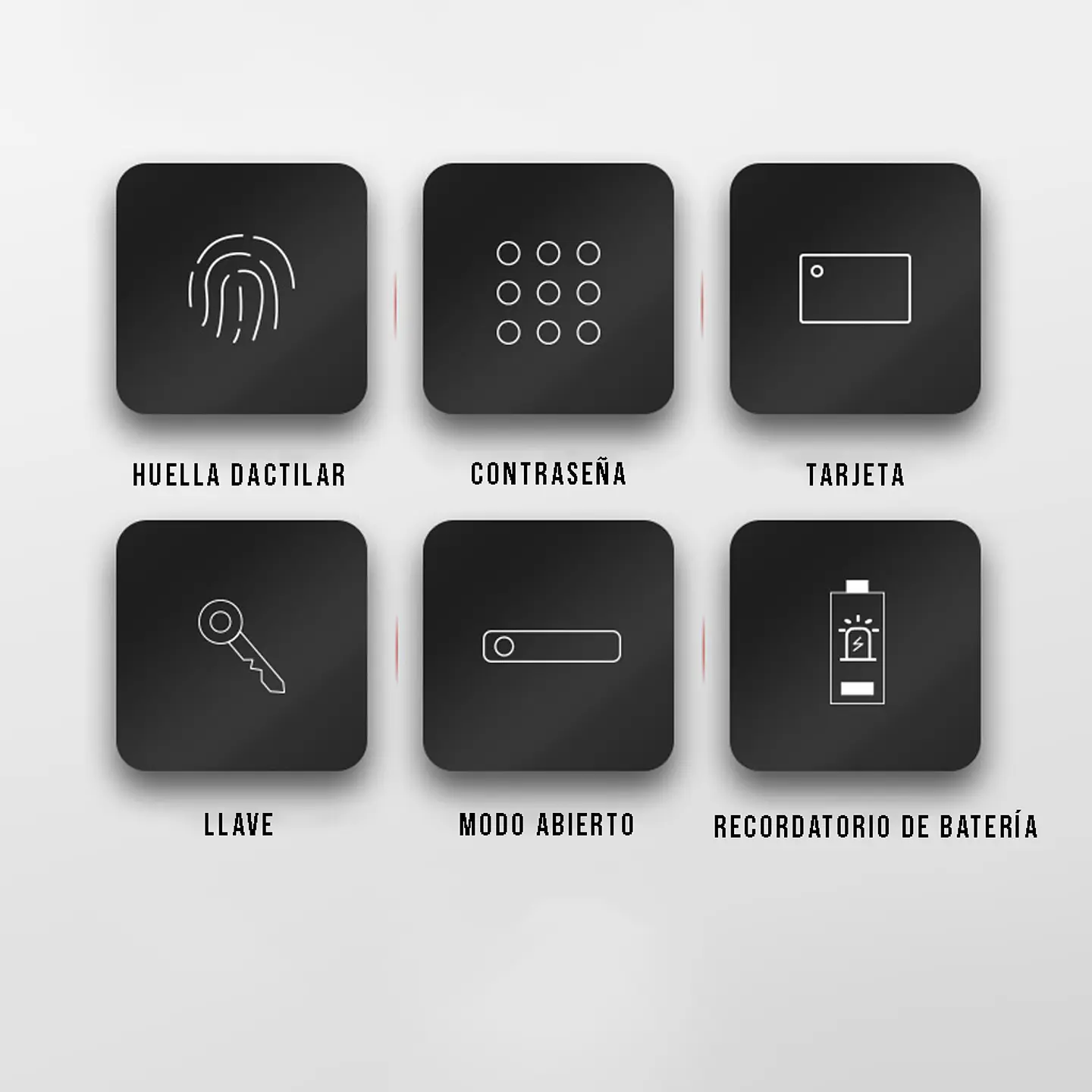 Cerradura Inteligente Con Huella Digital Electrónica 4