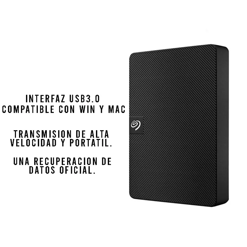 Disco Duro Portatil Seagate 1TB USB 3.0 PC 3