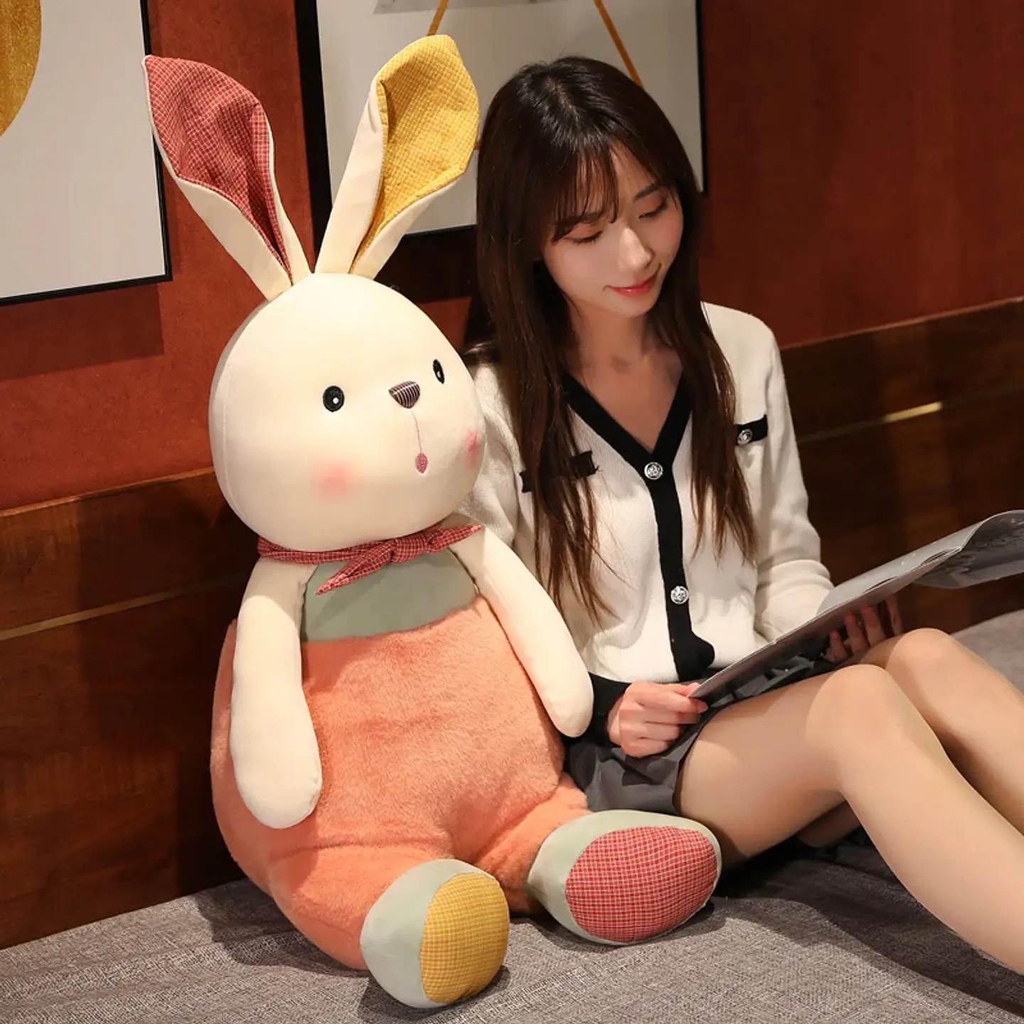 Peluche Kawaii De Juguete 61cm Relajante Felpa Bebe 5