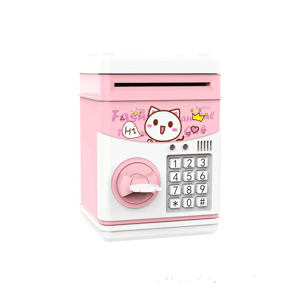 Alcancia Banco Cajero De Ahorros Caja Fuerte Musical Niños 3
