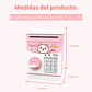 Alcancia Banco Cajero De Ahorros Caja Fuerte Musical Niños - Miniatura 9