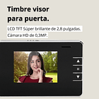 Timbre Cámara De Video Y Fotografía Lcd Inalámbrico 720p 2