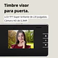 Timbre Cámara De Video Y Fotografía Lcd 720p - Miniatura 2