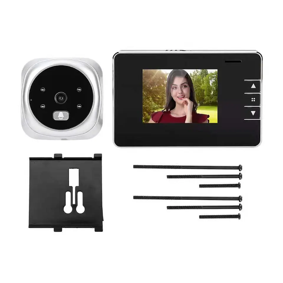 Timbre Cámara De Video Y Fotografía Lcd 720p 4