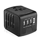 Adaptador Enchufe Multifuncional Universal Usb 100v/240v - Miniatura 1