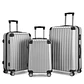 Set De 3 Maletas De Viaje Equipaje Resistente Con Cerradura - Miniatura 3