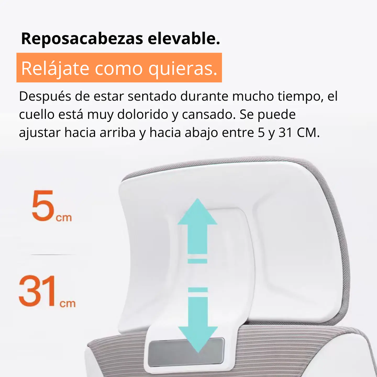 Silla Polar Ergónomica Oficina Escritorio Silenciosa A802 2