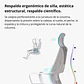 Silla Polar Ergónomica Oficina Escritorio Silenciosa A802 - Miniatura 8