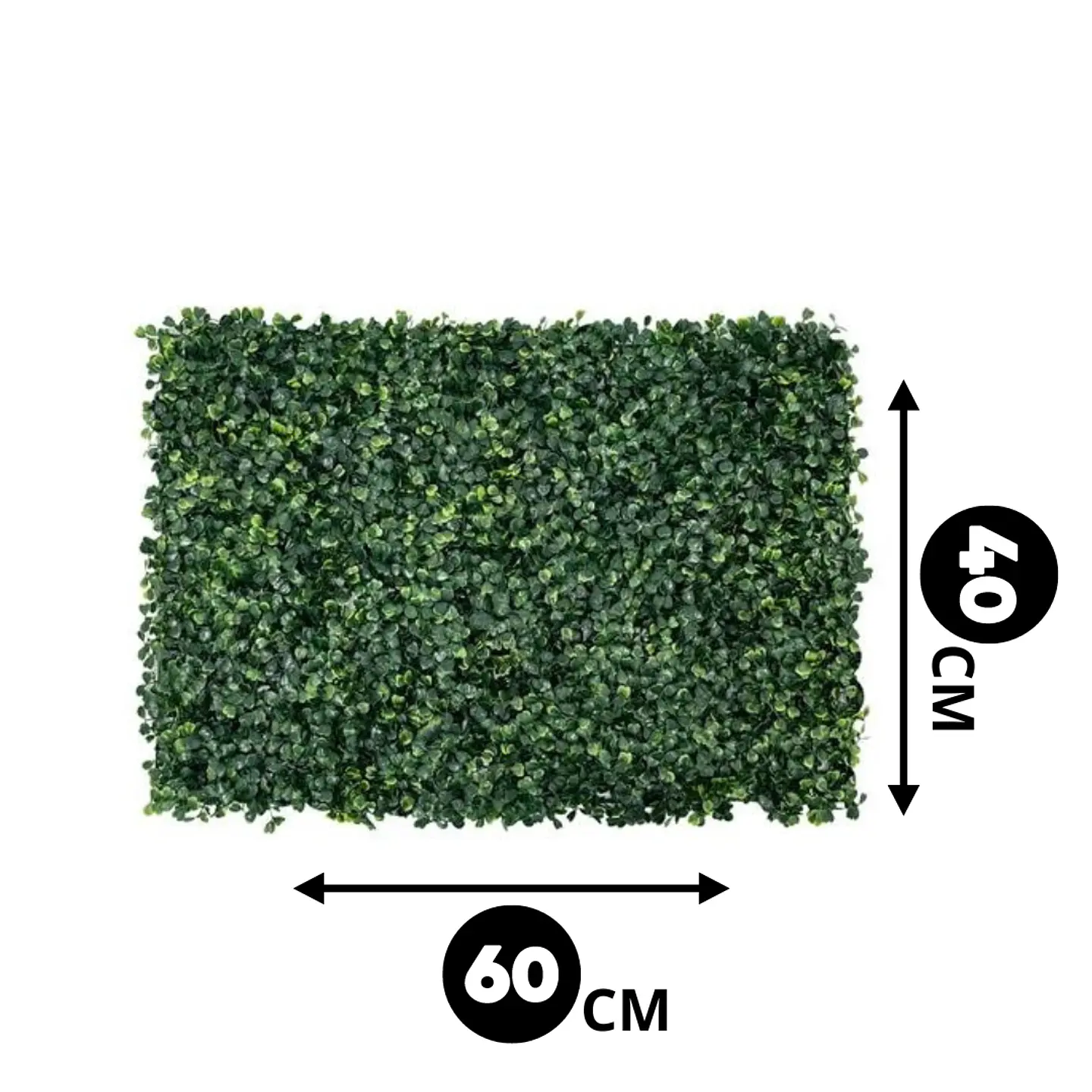 Pack 10 Pasto Césped Artificial Interior Exterior 40x60 Cm 2