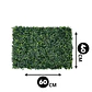 Pack 10 Pasto Césped Artificial Interior Exterior 40x60 Cm - Miniatura 2
