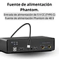 Interfaz De Audio Tarjeta De Sonido Phantom Pc Estudio Mic - Miniatura 2
