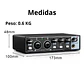 Interfaz De Audio Tarjeta De Sonido Phantom Pc Estudio Mic - Miniatura 6