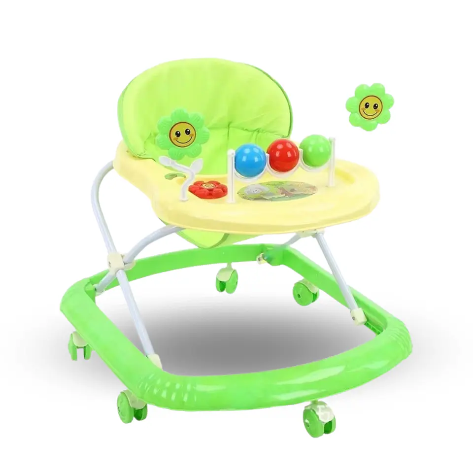 Andador Plegable Flores Con Musica Bebes Portable Unisex 5