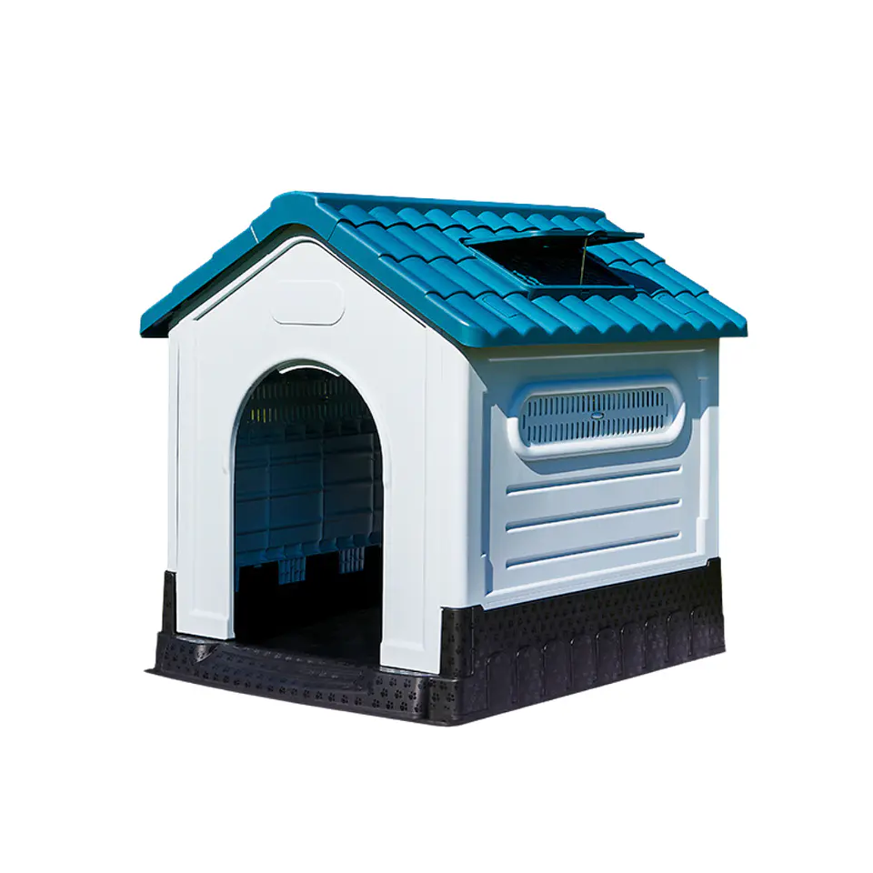 Casa Para Perro Mascotas Exterior Impermeable 100x71x95 Cm 2