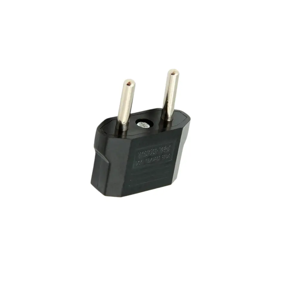 Pack 2 Adaptadores Enchufe Corriente Plug Europeo Americano 5