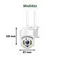 Camara Ptz Seguridad Smart Hd Wi-fi 360 Exterior Interior - Miniatura 4
