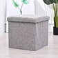 Puff Silla Baul Organizador Multifuncional 30cm X 30cm - Miniatura 3
